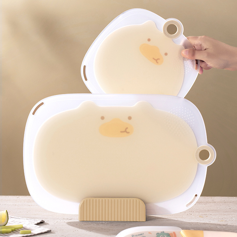 【原创】厨房抗菌双面菜板家用辅食切水果硅胶小菜板防霉辅食菜板|undefined
