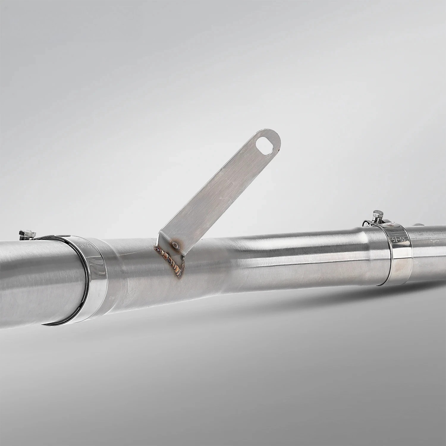 Suitable for Kove 450Rr 23-25 Motorcycle Exhaust Pipe Front Section Stainless Steel Exhaust Connection to Original Factory Port