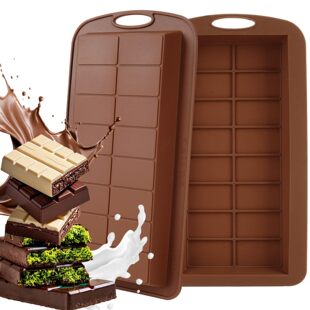 Factory Customized Food Grade Chocolate Mold Silicone Mold Rectangular Baking Cake Mold