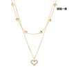 Necklace, brand fashionable universal trend chain for key bag , Korean style, light luxury style, simple and elegant design