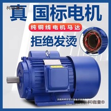 电机220v纯铜国标单相电动机马达大马力二相电两相电高速全麦太保