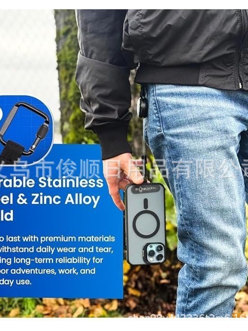 Hebilla de teléfono móvil antirrobo retráctil anti-Theft Phone Holder de explosión transfronteriza