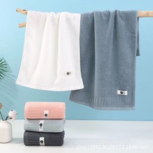 新款32股纯棉素色钢琴毛巾柔软吸水成人家居礼品毛巾可刺绣logo