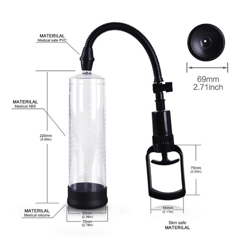 Cross-border new product vacuum pump male penis trainer erection exerciser airplane cup