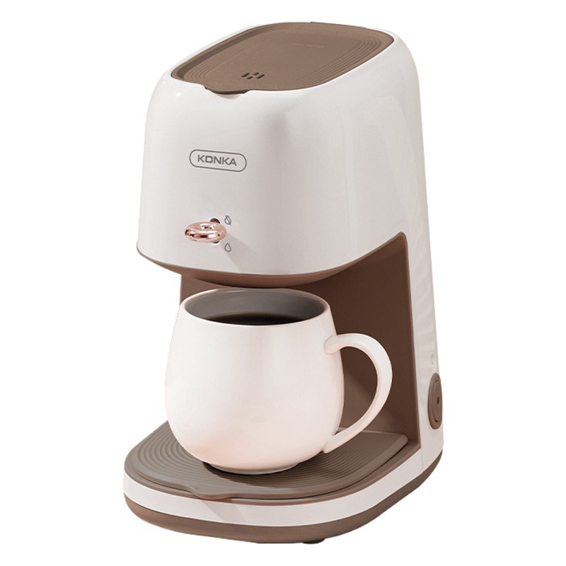Konka Coffee Machine Automatic Household Portable Coffee Machine Mini American Drip Coffee Machine Gift