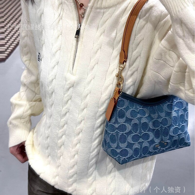 High-End Version of the 2026 New Mini Laurel Hobo Bag by Koujia, Fashionable Shoulder and Crossbody Large-Capacity Tote Bag for Women