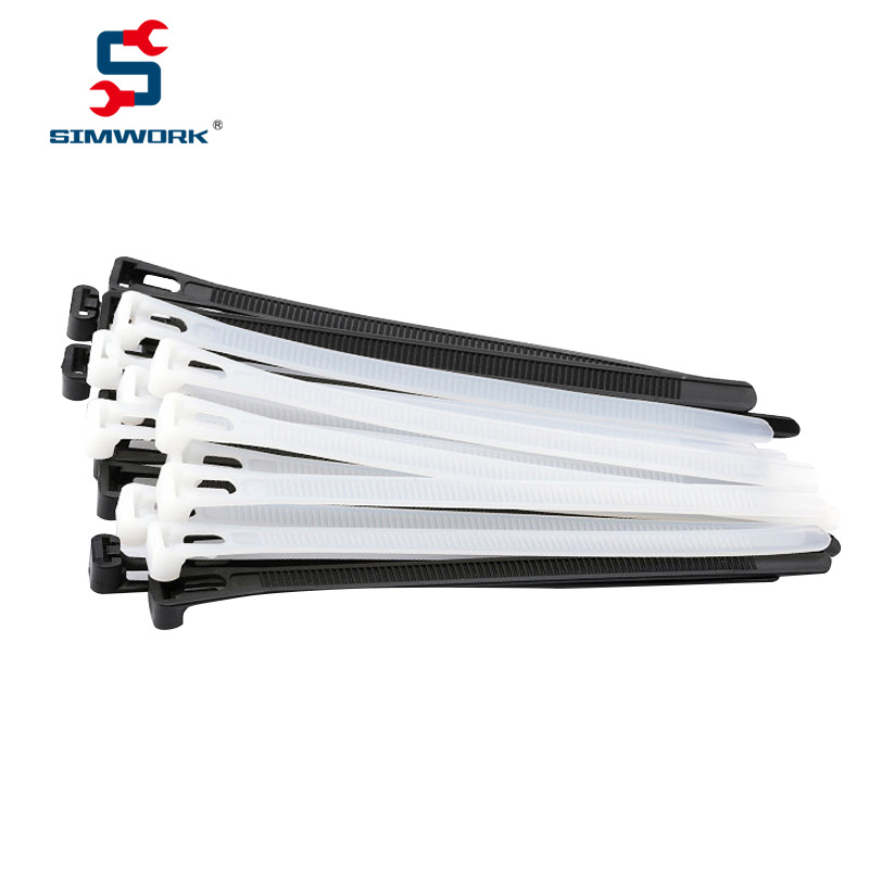 简工智造（SIMWORK）可松式尼龙扎带重复使用自锁式尼龙扎带