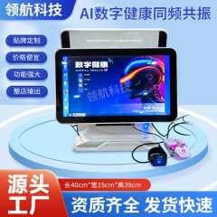 15.6inch デュアルスクリーン波動デジタルヘルス AI デジタルヘルスデジタル伝統的な中国医学共鳴細胞修復
