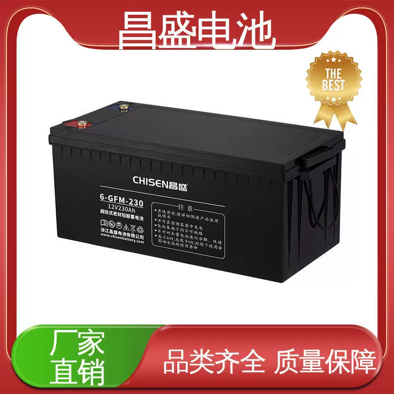 昌盛 6-GFMJ-230 eps电源 直流屏 设备配套 蓄电池 低价 耐用