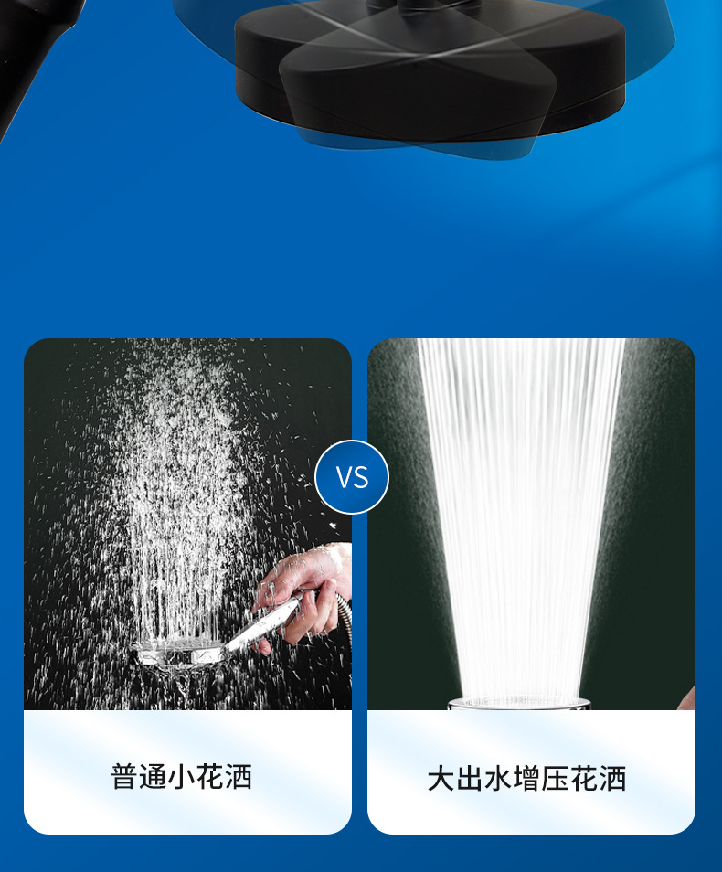 Large shower head, top shower head, pressurized bathroom heater, showerhead, water heater, pressurized rain shower, bath, flower sun-drying head set undefined