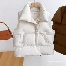 上档次棉马甲女冬季外穿韩版潮流2025新款棉坎肩秋季女士马甲外套