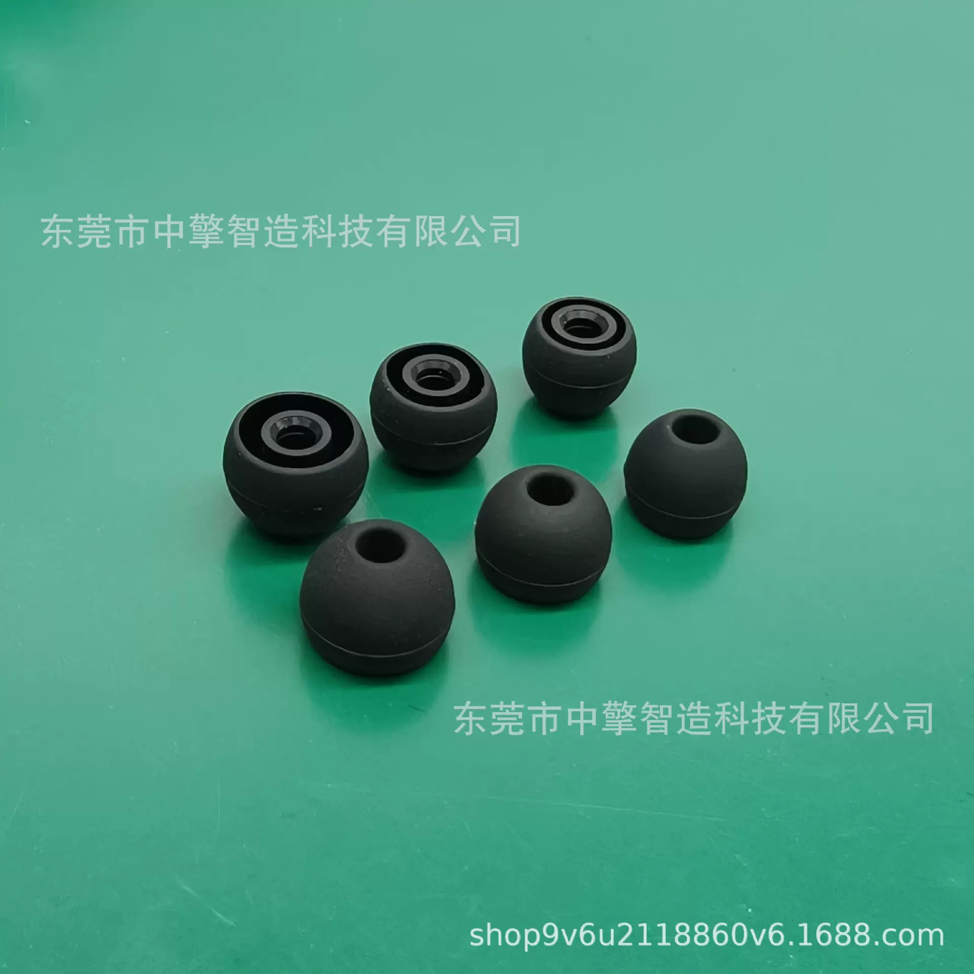 批发 耳机硅胶套 入耳式  带扣位子弹头形耳帽  带卡扣耳塞套