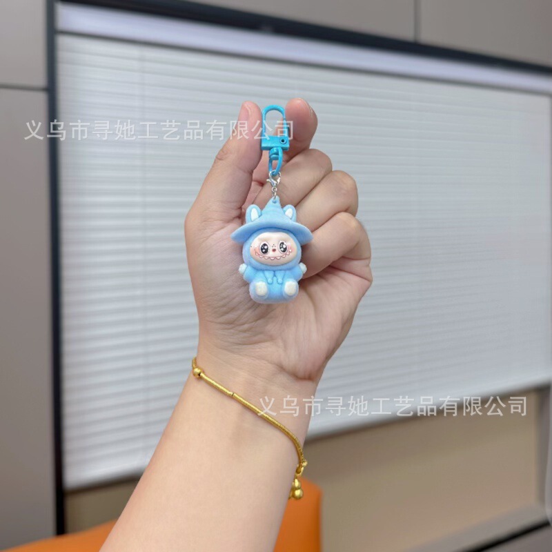门扣拉布布挂饰钥匙扣摆件书包包包挂件学生少女卡通礼品|undefined