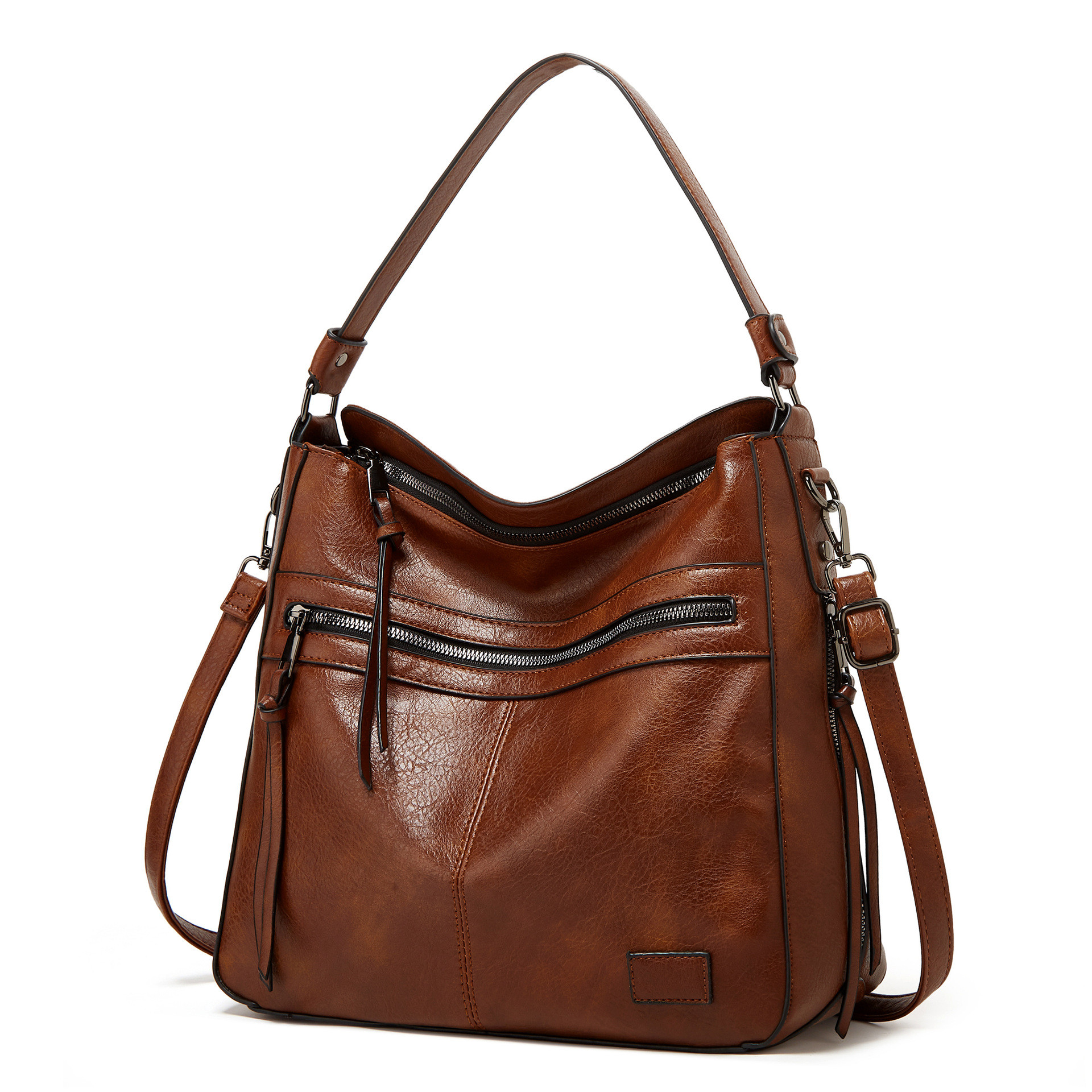 Neue Handtasche Damentasche Umhängetasche Damentasche Neue Modehandtasche Große Kapazität Einkaufstasche Europäische Einzelschulter-Umhängetasche_voghion.com