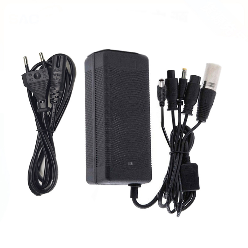 42V2A 1ドラッグ5出力ヘッド36Vリチウム電池電気自動車スクーター米M365バランス車充電器