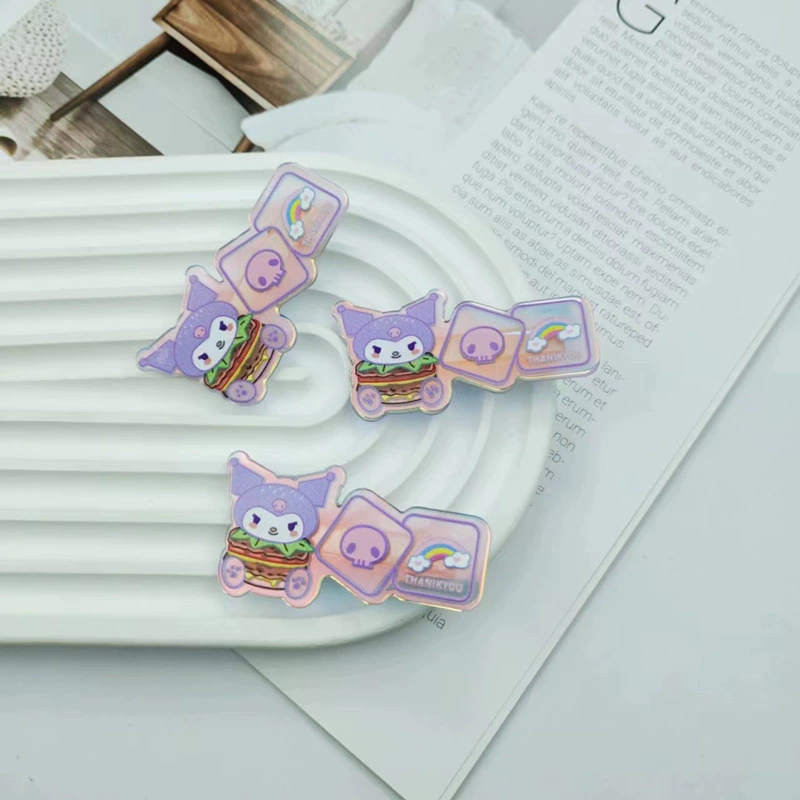 Заколка-утконос (Sanrio) с персонажами KT/Pacha/Culomi/Yumui/Melati, 5 × 2,9 см, 4,7 г