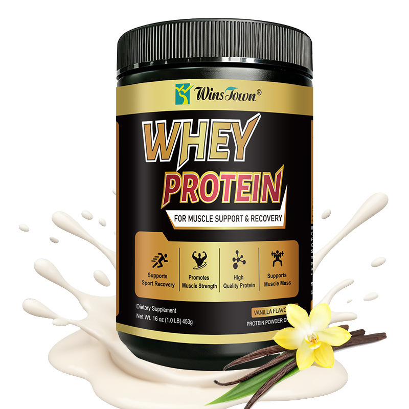 Whey Protein Powder Cross-Border E-Commerce 450G/Can for Men Who Are Fitness Enthusiasts