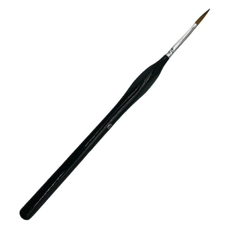 Трансграничный в наличии треугольный деревянный столб нейлоновый шерстяной крючок леска ручка костюм 00000-6 # Акварельная ручка для ногтей ручка