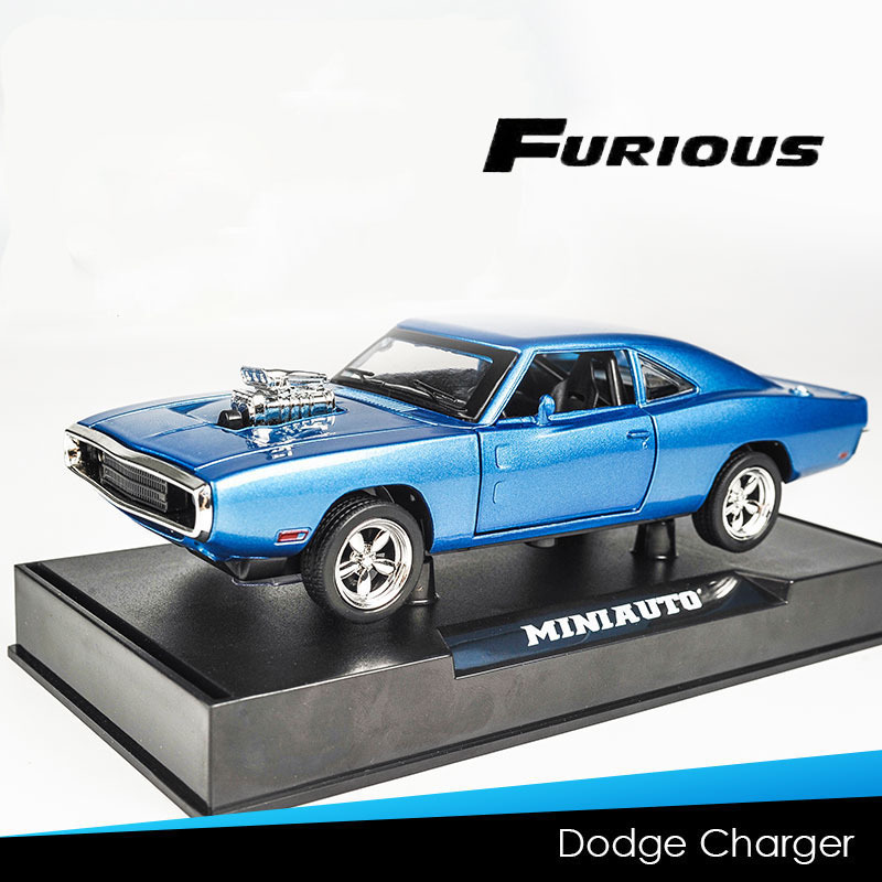 Jianyuan aleación modelo de coche 1:32 Dodge caballo coche deportivo con sonido y luz Tire hacia atrás juguete coche música modelo decoración colección