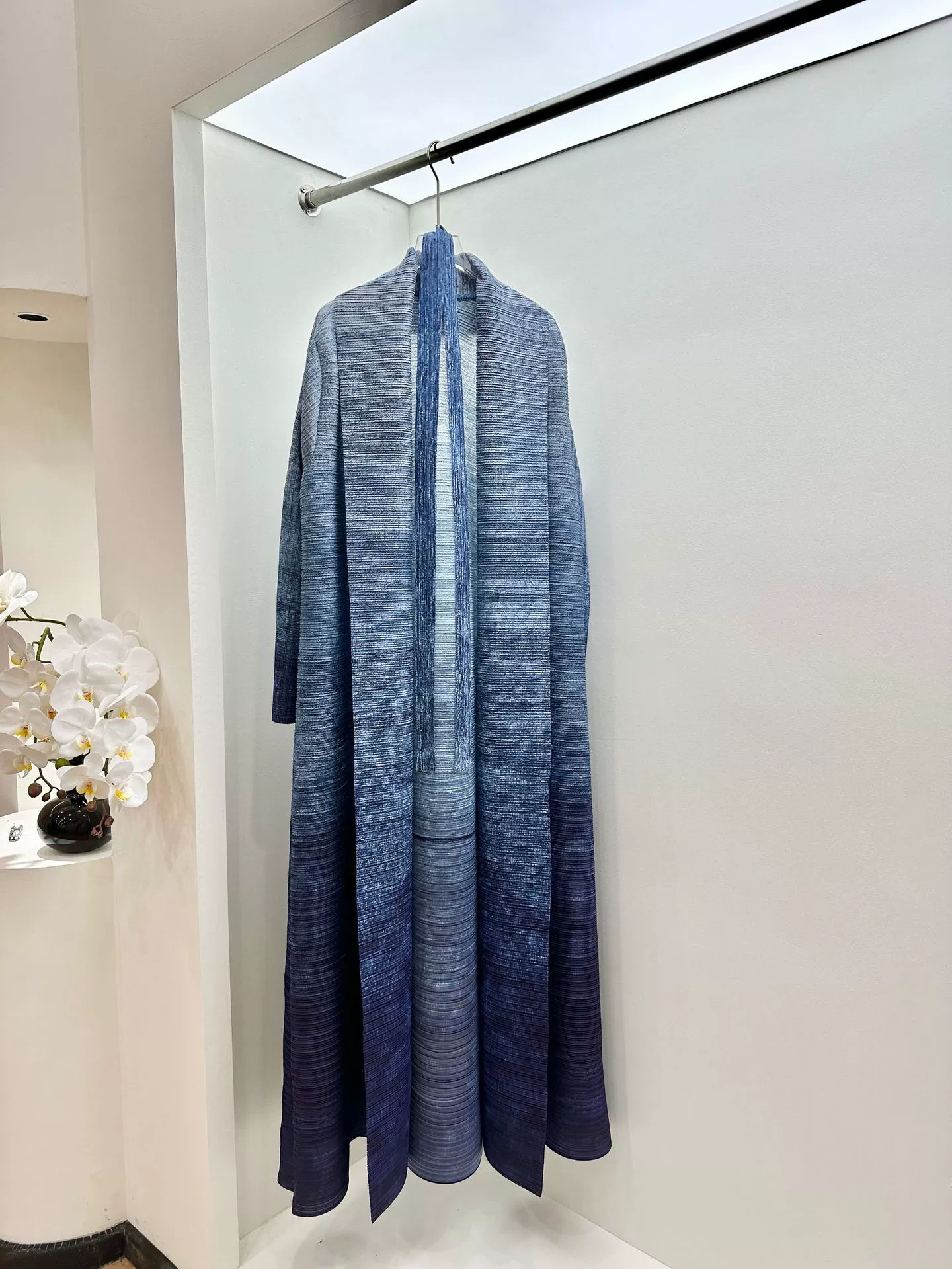 Абая (Дубай) Miyake пальцевая кардиган-куртка — женская длинная складчатая абая, размеры до 152 см