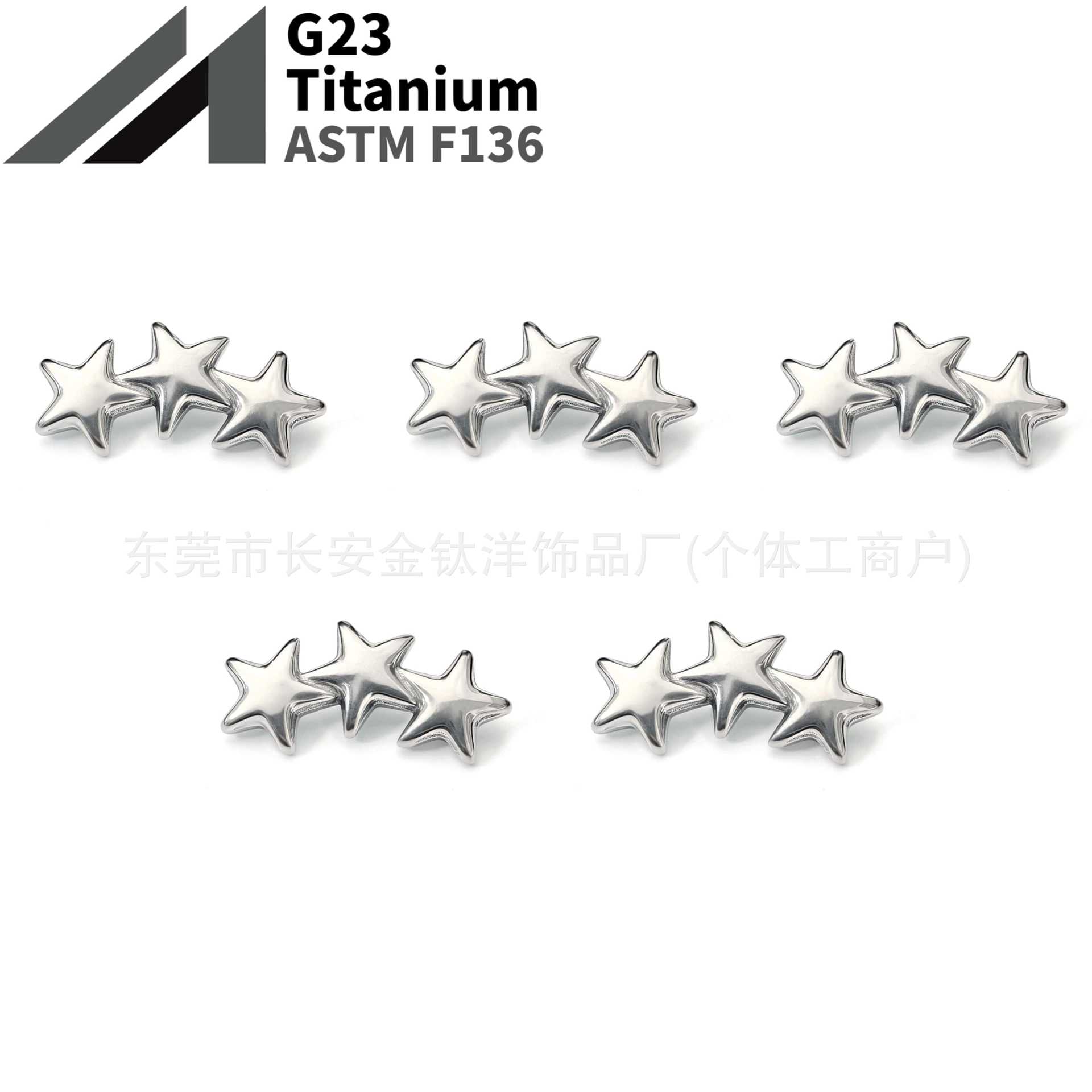 16G labret stud size and finish detail