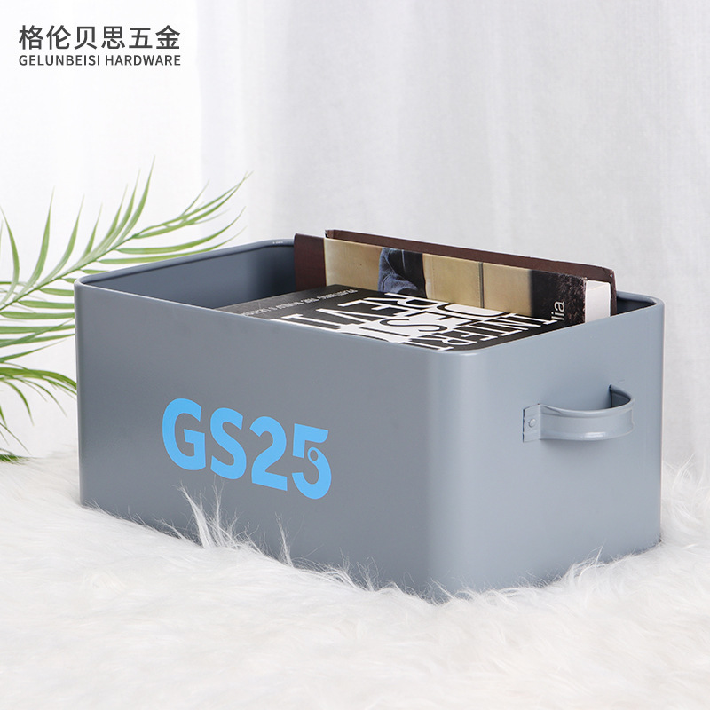 Factory wholesale metal bamboo cover Bread Box storage box galvanized iron sheet kitchen supplies food storage tank bread box