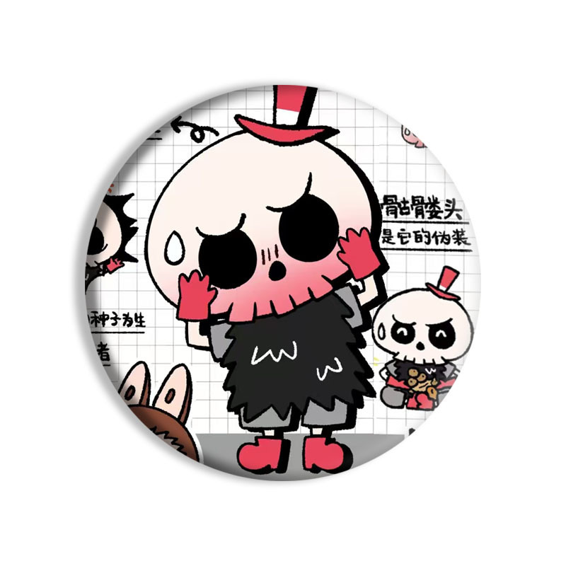labubu かわいい漫画アニメーション周辺クリエイティブキャラクターバッジ|undefined