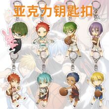 黑子的篮球动漫亚克力钥匙扣哲也黄濑凉太紫原敦周边礼品书包挂件