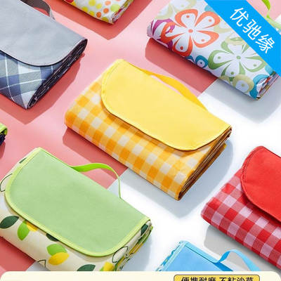 Picnic Mat Damp-proof Cloth Outdoor Camping Portable Waterproof Thickened Picnic Mat Field Tent Lawn Spring Mat