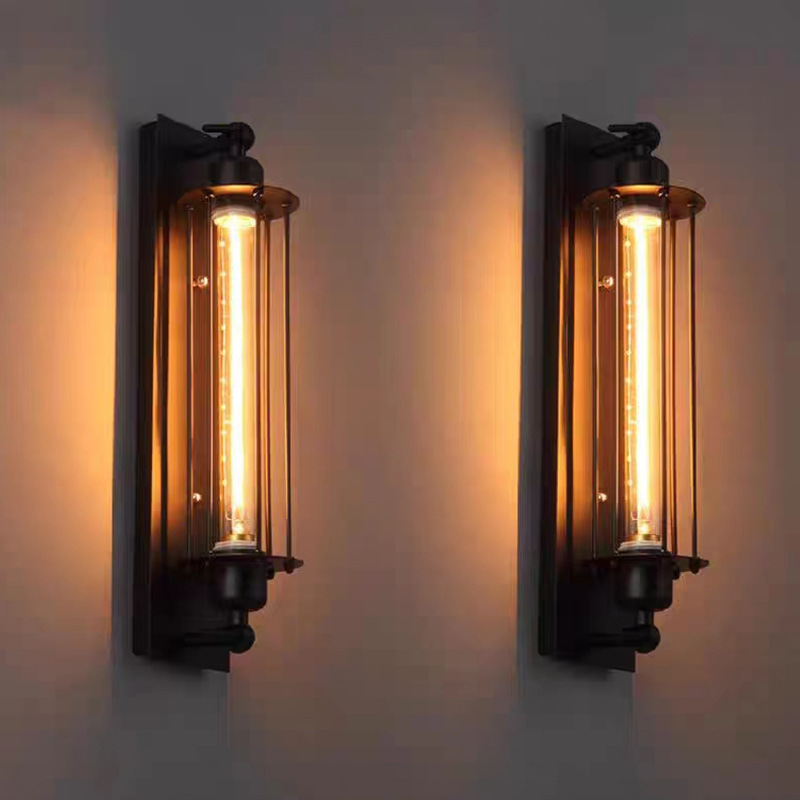 Retro Lamps, Industrial Style, Cafes, Bars, Barbecue Restaurants, Dining Rooms, Balconies, Wrought Iron Flute Wall Lamps, Led Lamps Retro Lamps, Industrial Style, Cafes, Bars, Barbecue Restaurants, Dining Rooms, Balconies, Wrought Iron Flute Wall Lamps, Led Lamps