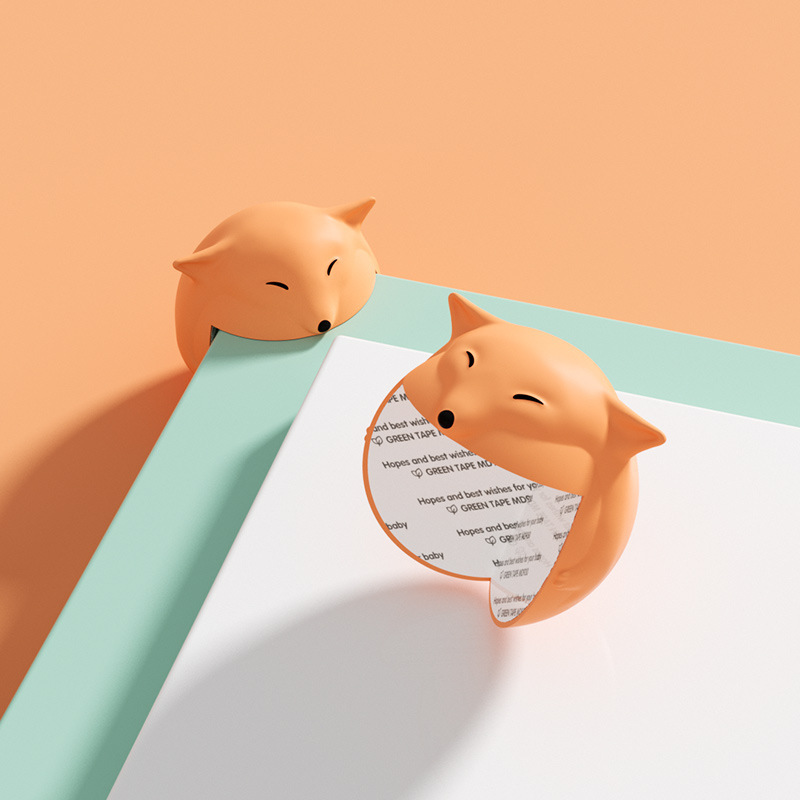 Bulk Animal Corner Guard-Orange Fox