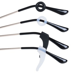 Glasses anti-slip cover, anti-slip artifact, ear hook holder, ear holder, silicone cover, children's eye frame, leg anti-fall, dragging