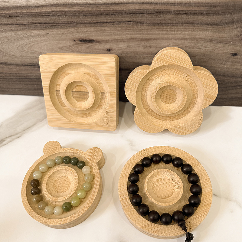 Puesto de Wenwan, pulsera en vivo, estante de almacenamiento, pulsera, joyería, bandeja, accesorios de tiro, soporte de exhibición de pulsera