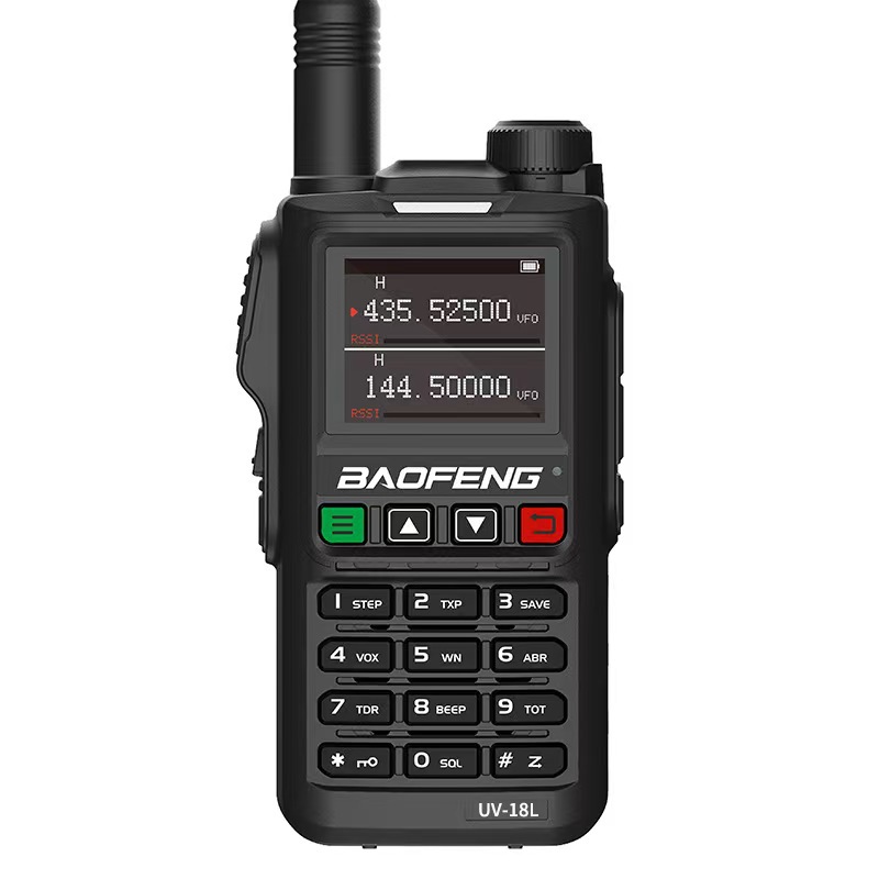 Baofeng BF-UV18L intercomunicador de un botón a frecuencia UV banda completa Baofeng mano autoconducción al aire libre tipo de carga C