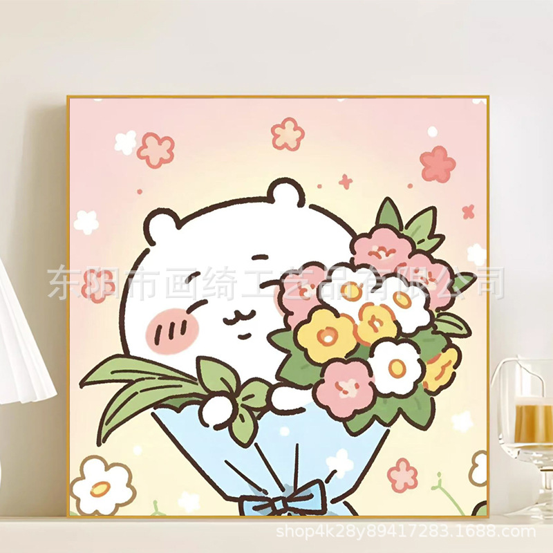 R092 / 20*20CM(画笔+颜料+绷好内框）
