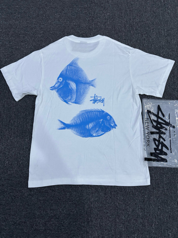 Stussy Stussy メンズ レディース 半袖 230g Tシャツ 夏 メンズ ルーズ ヘビーウェイト 高品質 Tシャツ スクリーン印刷|undefined
