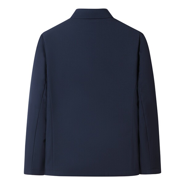 Demi-season casual long down jacket