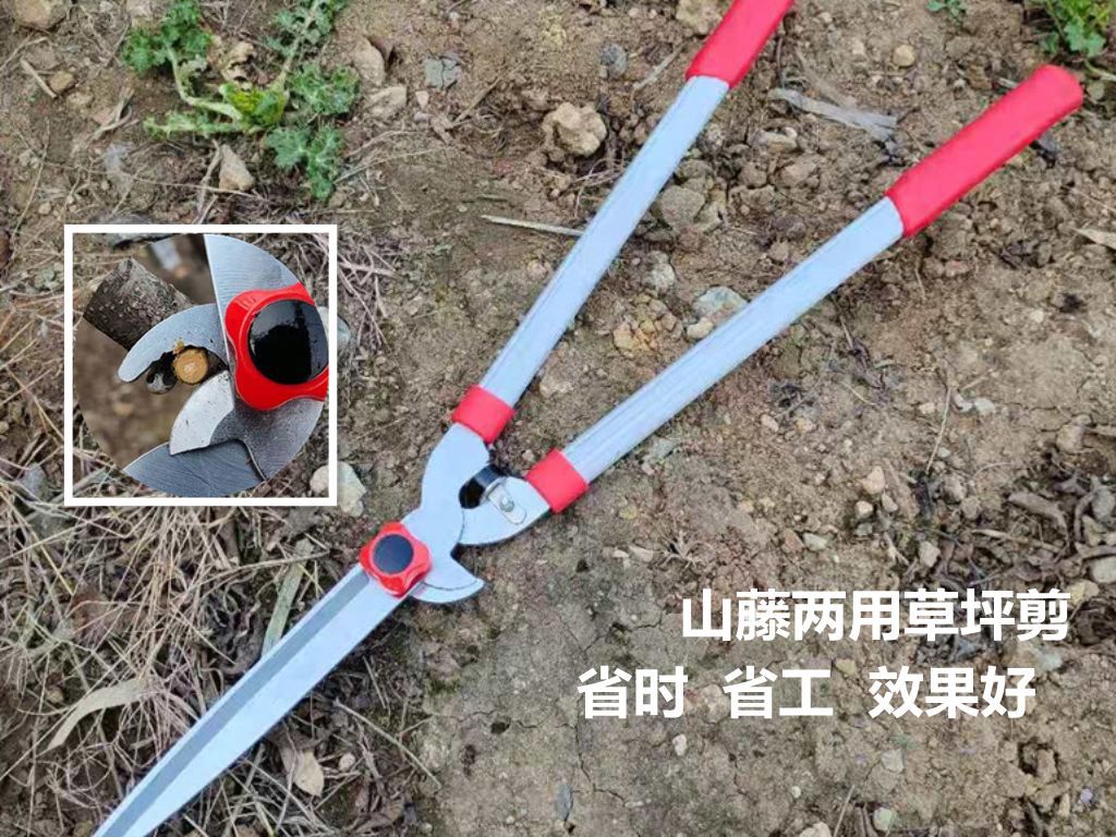 銷售山藤兩用籬笆剪 綠籬剪粗枝 草坪剪 園林綠化 工具大剪刀草剪