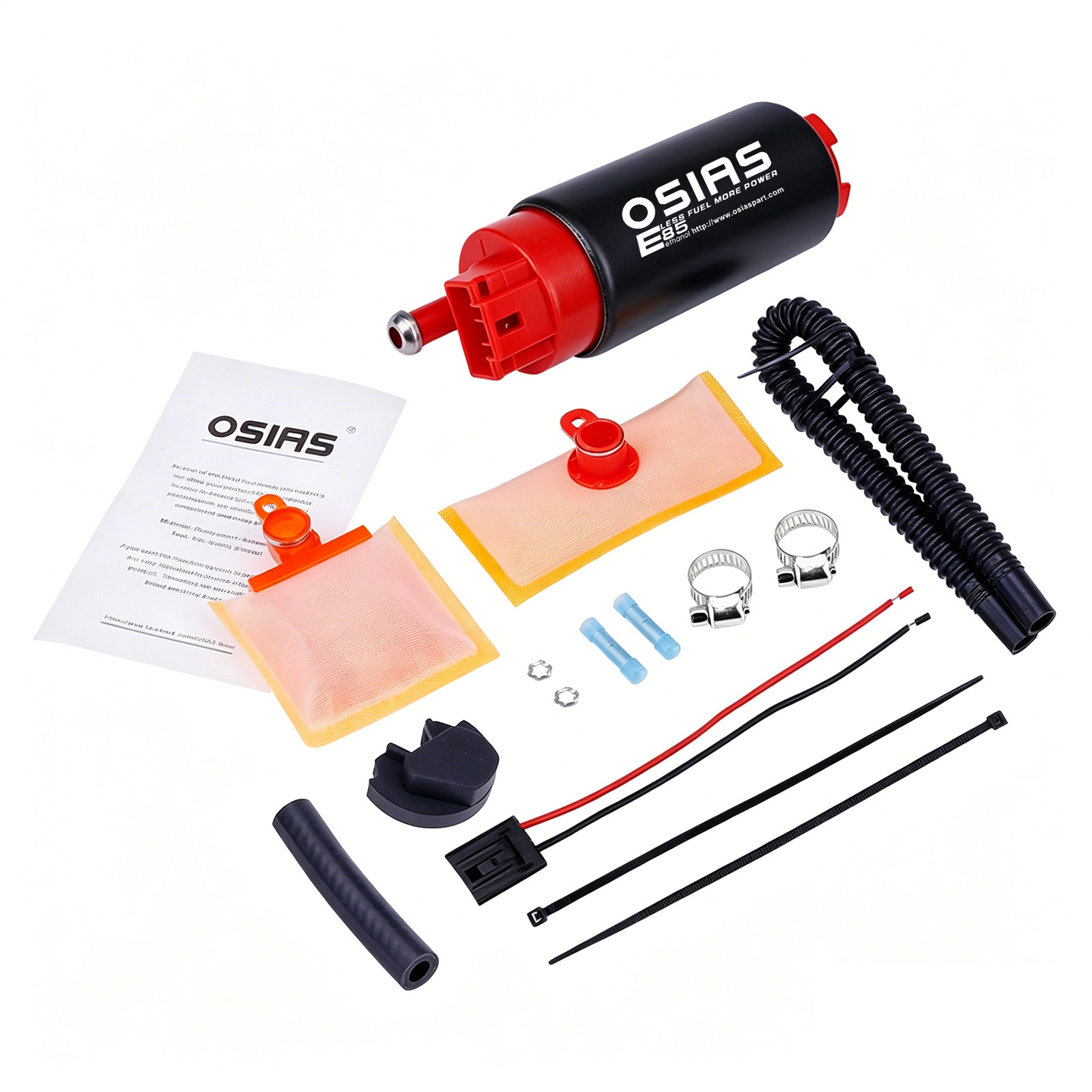 Modified Car Electronic Fuel Pump Gss342 Oil Pump Gasoline Pump 340Lhp Electronic Pump High Pressure Silent