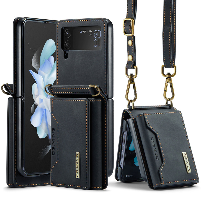 M2 Is Suitable for Samsung Z Flip 60% off Stacked Card Holder Mobile Phone Protective Cover Z Flip7 Crossbody Card Wallet Mobile Phone Case