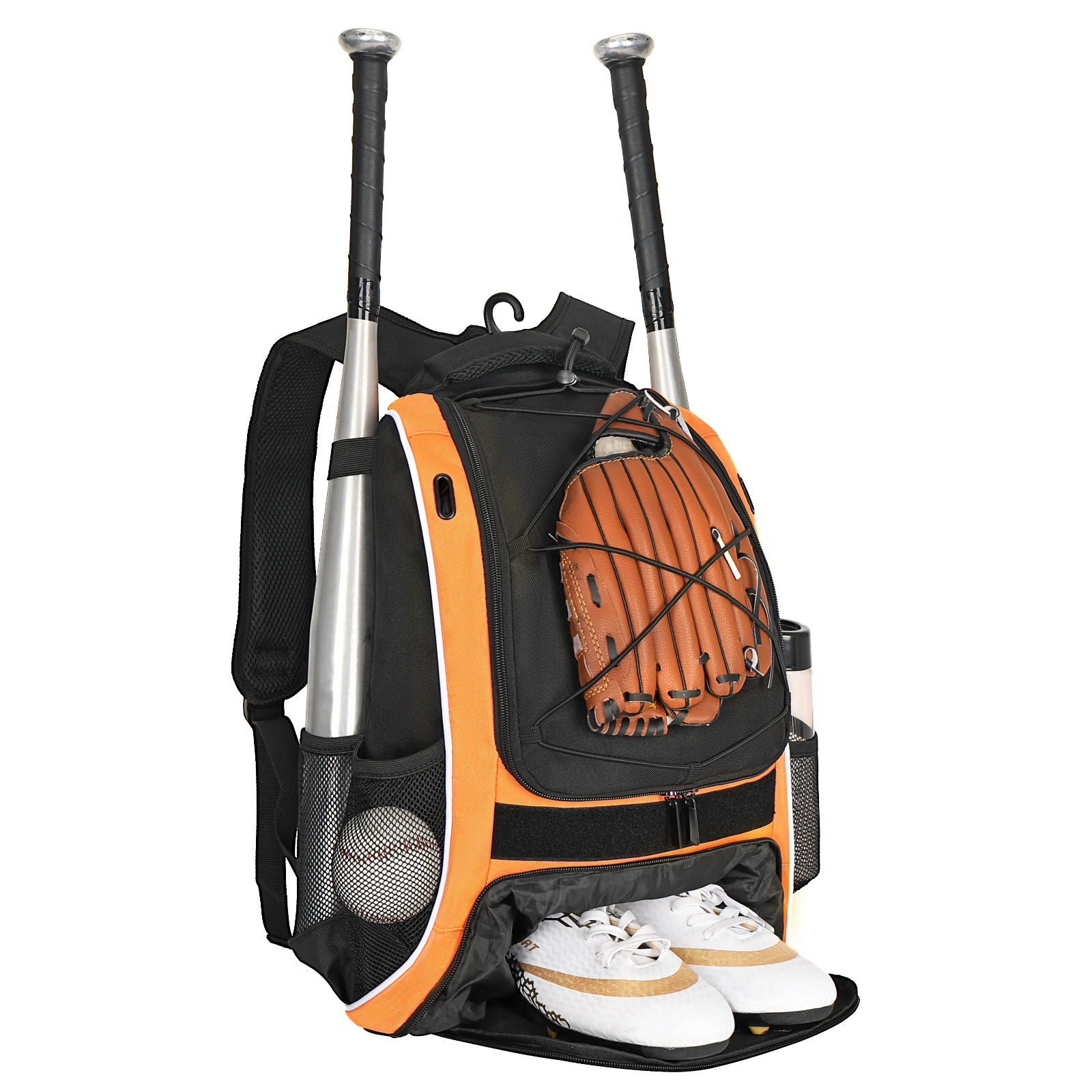 Mochila de béisbol y sóftbol transfronteriza en stock bolso profesional para niños y adultos entrenamiento y competencia