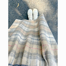 秋冬复古格纹毛呢背心裙两件套女韩甜美软妹风小众氛围感套装裙