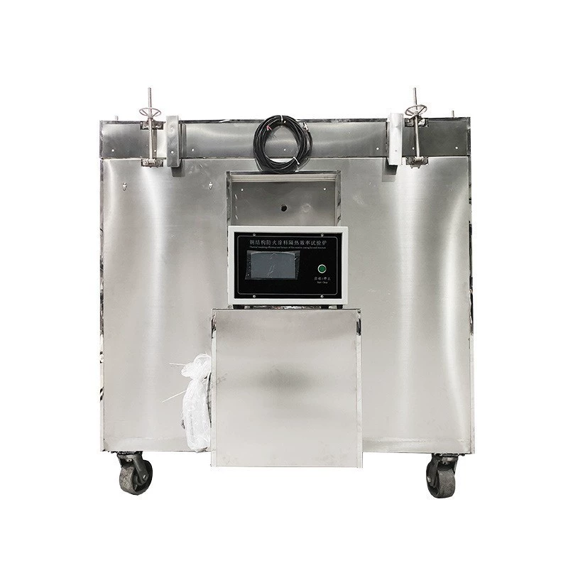 JL-GJL-3 стальная конструкция огнестойкого покрытия теплоизоляционный эффект и огнеупорная испытательная печь