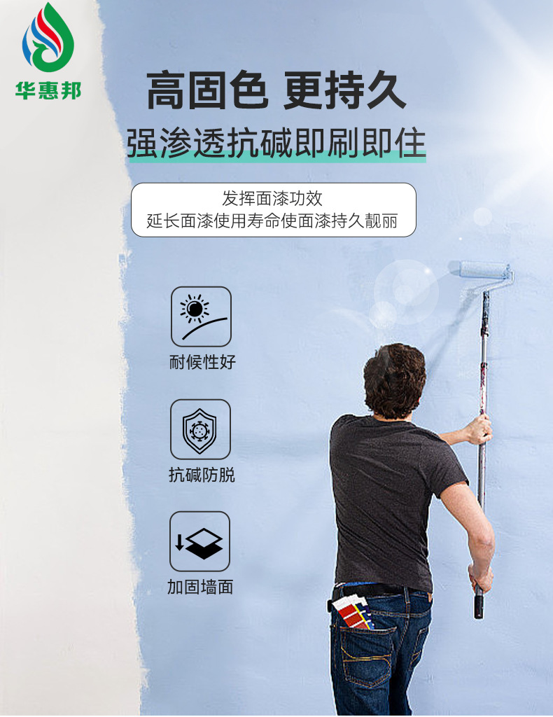Грунтовка Huahuibang HHB-5500 белая, 1 кг
