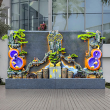 ˮĻ����ɽ��ˮ���L�e��ͥԺ�����Ƶ�ɽˮ�쾰��Ȫ�~�ؾ��^��[��