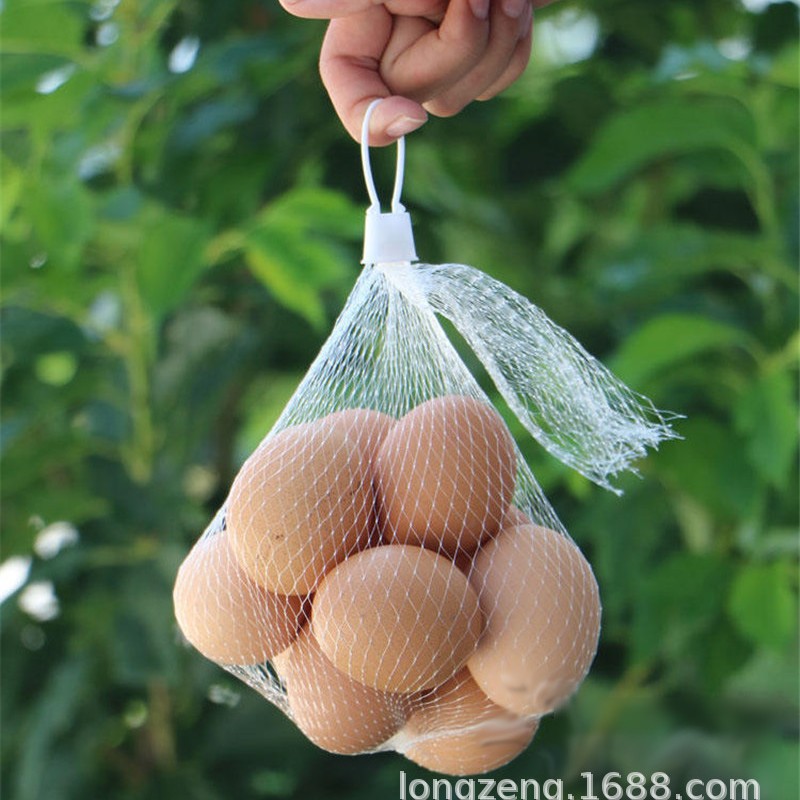 Bolsas de malla tejida duraderas al por mayor para cangrejos de río, cangrejos reales, tortugas de concha blanda y productos acuáticos, bolsas de red para cangrejos reforzadas.