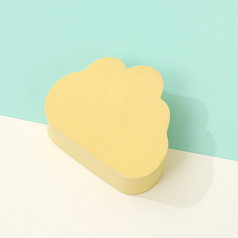 La borla de polvo de nube personalizada de fábrica no come polvo, transfronterizo no látex, superficie plana, esponja de maquillaje, colchón de aire, seco y húmedo