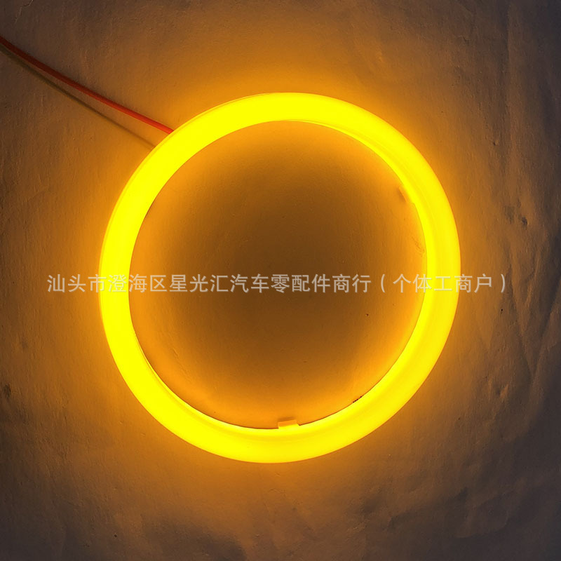 Car and motorcycle angel eyes light 60MM70MM80MM90MM100MMLed headlight DRL daytime driving