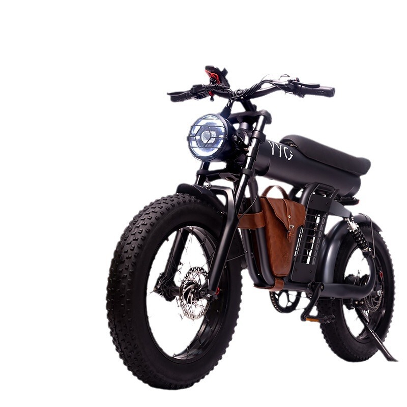 電動バイク スノービーチマウンテンバイク 20inch ファットタイヤ 越境輸出 電動自転車 海外倉庫発送|undefined
