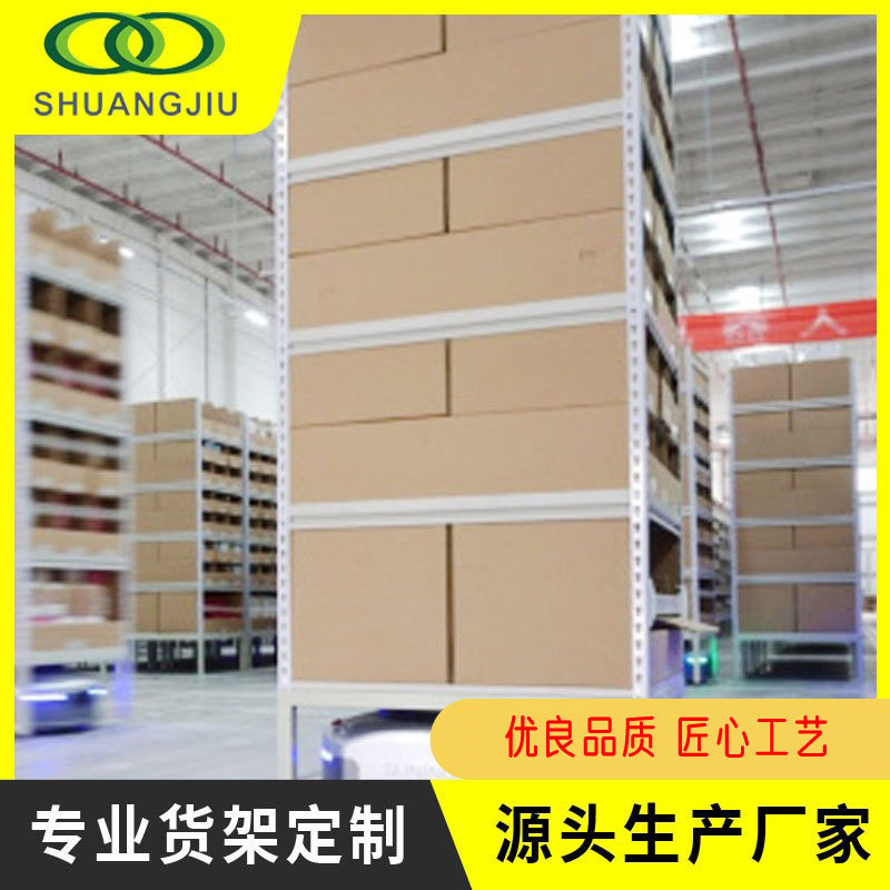 Nanjing Wear-Resistant and Stable-Running Three-Dimensional Storage Agv Rack System for Auto Parts Warehouse with Automatic Loading and Unloading of Whole Pallets of Goods